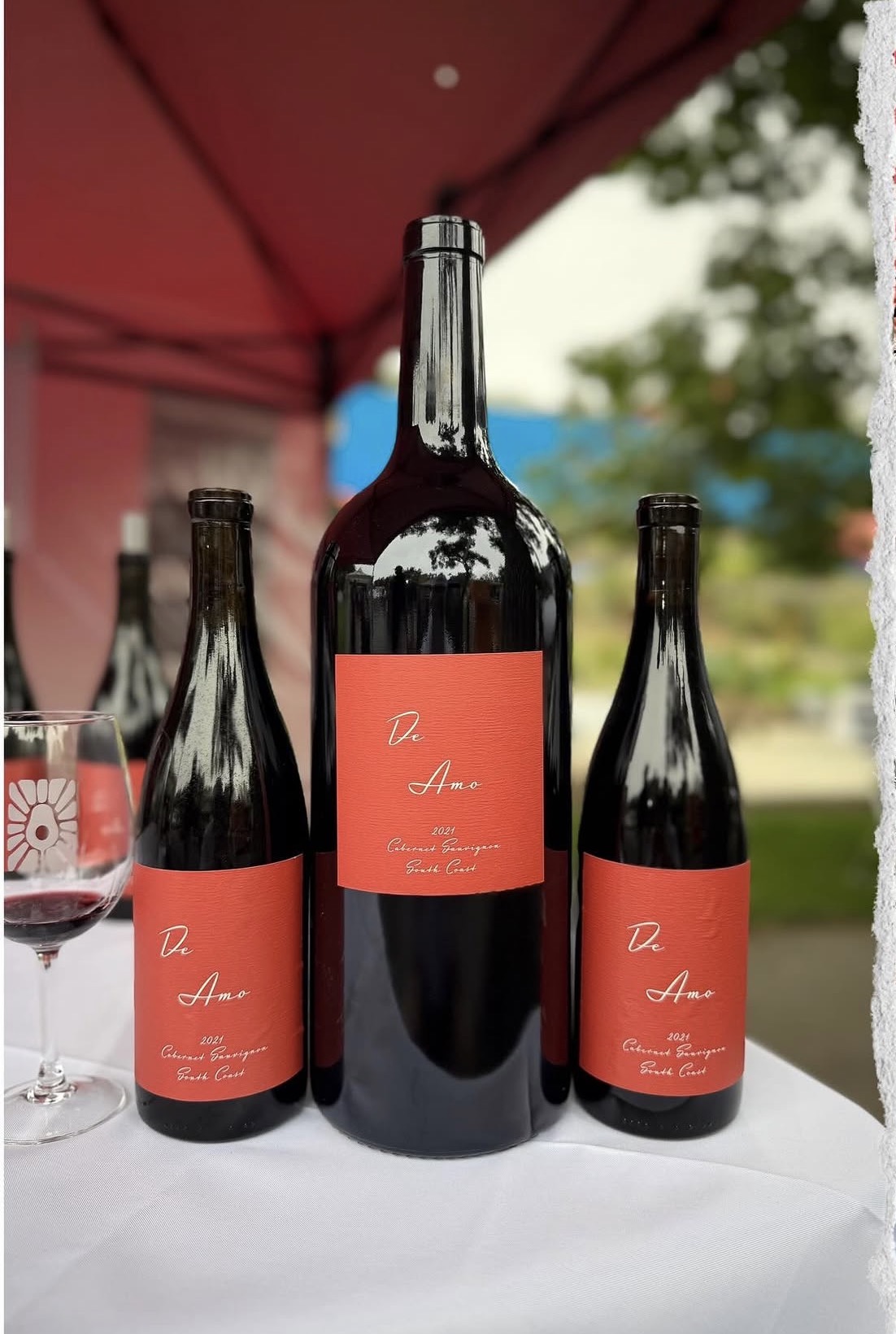 2021 De Amo Cabernet Sauvignon bottle